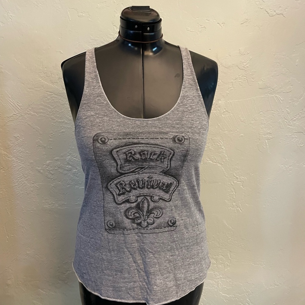 5/15🔥🔥👀Rock Revival Charcoal Tank Top